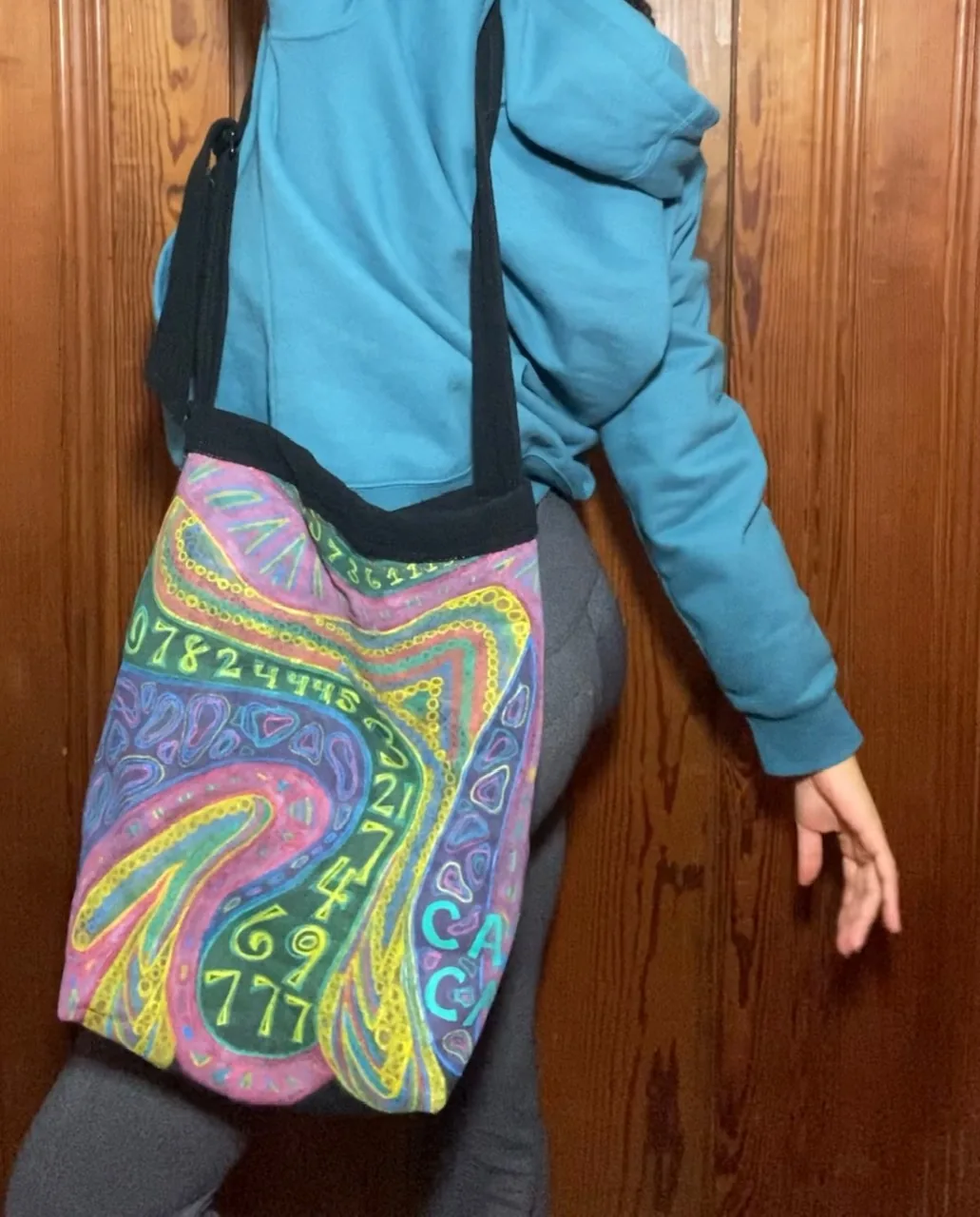 Complicated Double-Sided Tote Bag