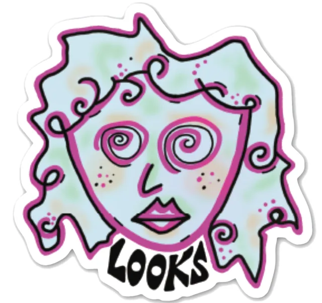 LOOKS Holographic Sticker