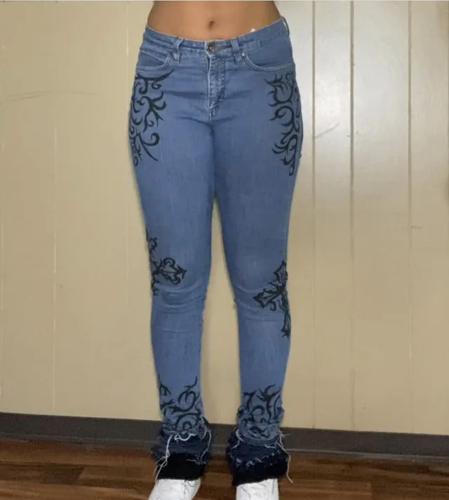 Rockstar Stacked Skinny Jeans view 2