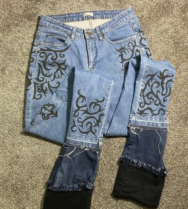 Rockstar Stacked Skinny Jeans view 3