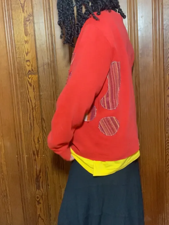SUPER! Patchwork Sweatshirt view 2
