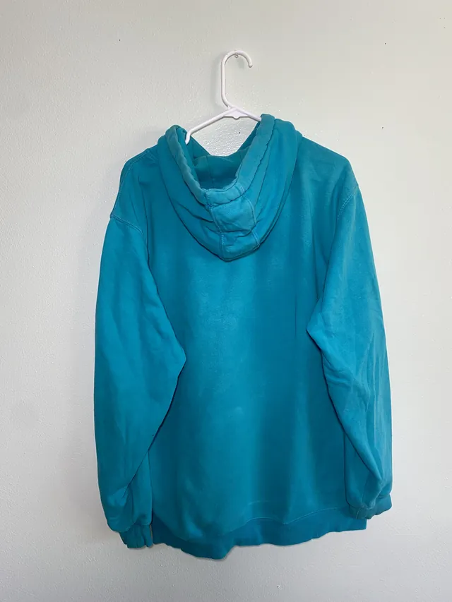 Teal Hoodie view 2