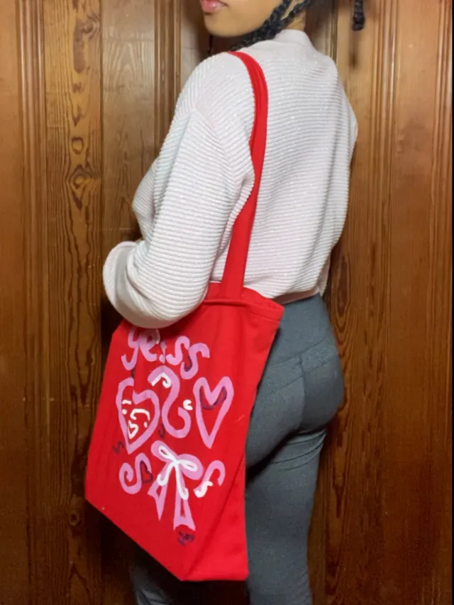Valentine's Day Tote view 2